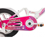 Detský bicykel 12" Monteria Limber Girl bielo-ružový 